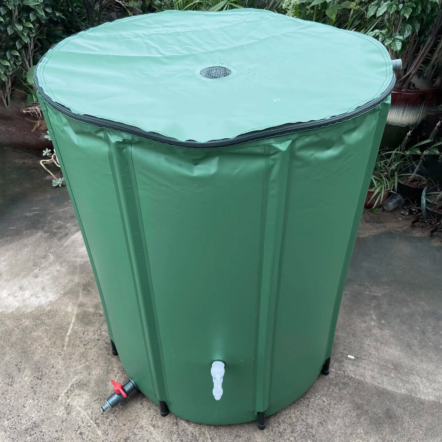 100-250L Rain Water Recovery Storage Tank | Collapsible Rain Barrel for Garden Irrigation | Rainwater Collection Container