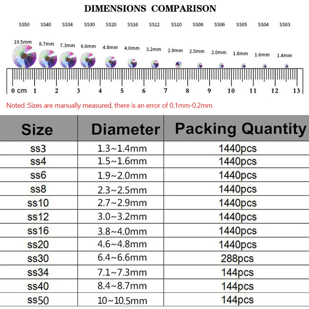 Top Quality Better DMC Clear Hotfix Rhinestones: Super Bright Glass Strass Iron On Crystal Hotfix for Fabric Garments