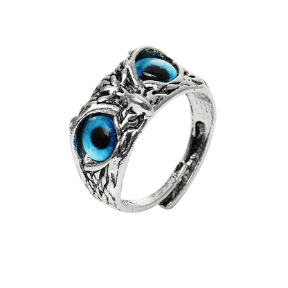 Vintage Owl Ring - Fashion Charm for Men & Women, Cute Gothic Animal Design, Youth Jewelry Accessories and Gifts