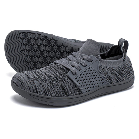 HOBIBEAR Men's Wide Minimalist Barefoot Walking Sneakers – Zero Drop Sole