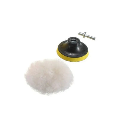 Car Beauty Set: Polishing Sponge Plate Set for Electric Drill - Imitation Plush Waxing, Angle Grinding, Cleaning Sponge Wheel