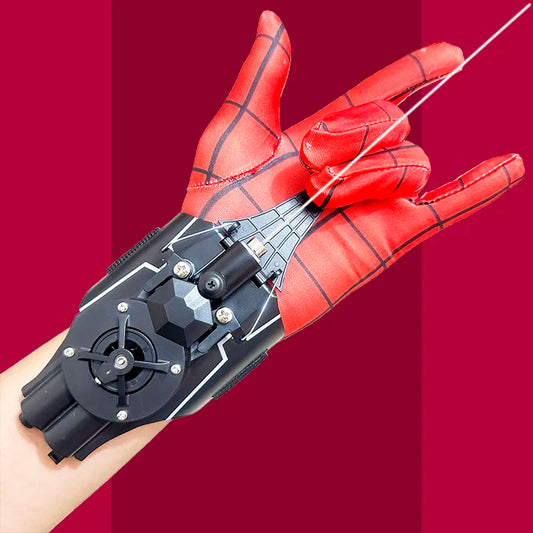 Embrace Your Inner Spider with Wrist Launcher Shooters - Peter Parker Cosplay Props and Exciting Toy for Children, the Ultimate Spider Silk Launcher