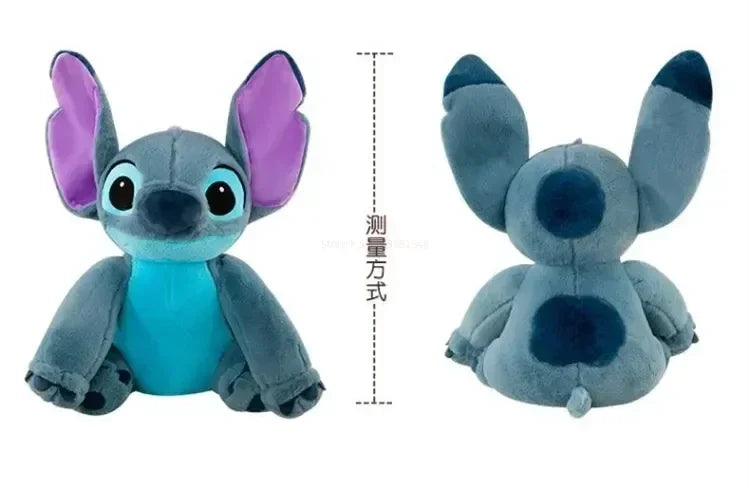 Disney Lilo and Stitch Giant Plush Doll - 30cm to 80cm Cartoon Animal Stuffed Toy, Soft Couple Sleeping Pillow, Ideal Gift