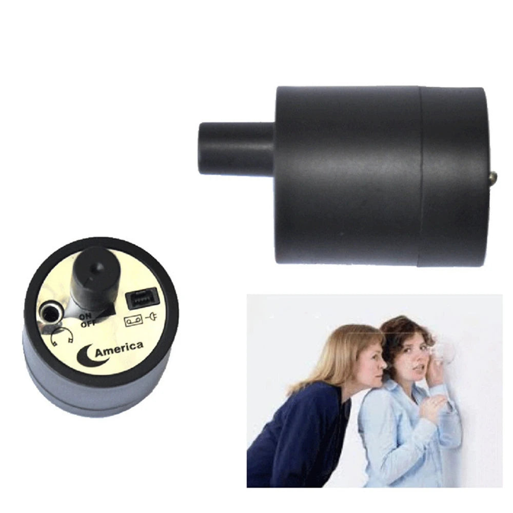 Engineer Listening Detector - Water and Oil Leakage Detection with Headphones, High Strength Wall Microphone for Repair and Voice Monitoring