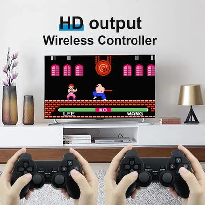 Video Game Console with 20,000 Built-In Games – Wireless Controller, 4K HD TV Game Stick, Retro Mini Handheld Game Player