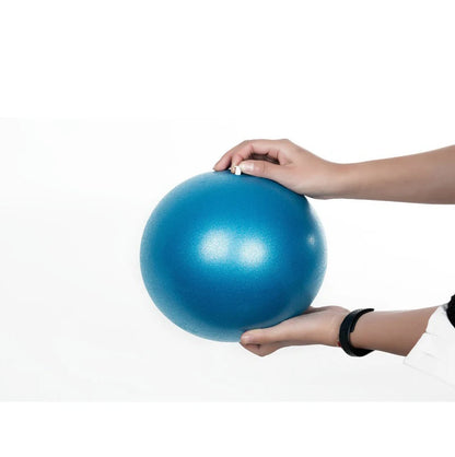 25cm Yoga Ball for Gymnastics and Pilates - Core Balance Exercise Ball for Indoor Gym Fitness Training