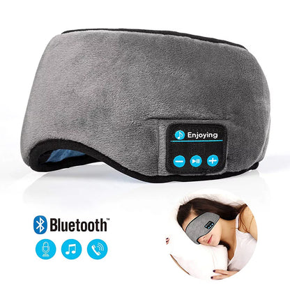 Unwind with Bluetooth Sleeping Headphones Eye Mask - The Perfect Blend of Comfort and Music