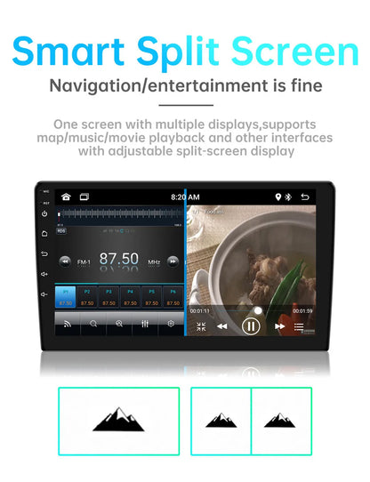 Android 11 Universal Car Radio - 7"/9"/10" 2 Din Multimedia Player with WIFI, GPS for Hyundai, Nissan, Toyota, Kia - 32GB