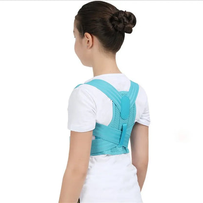 Adjustable Children's Posture Corrector: Back Support Belt for Kids Orthopedic Health - Spine, Lumbar, and Shoulder Braces