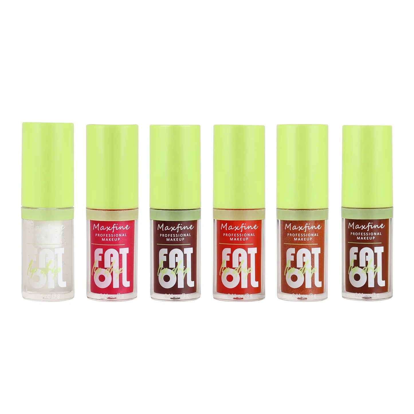 Waterproof Lip Gloss – Long-Term Moisturizing, Non-Stick Cup, Non-Fading Green Packaging Cosmetics