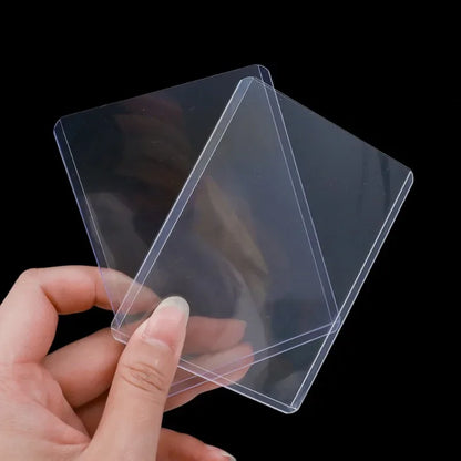 Waterproof 3"x4" Hard Plastic Card Sleeves - Collector Card Protectors for Trading Cards, Sports, Baseball