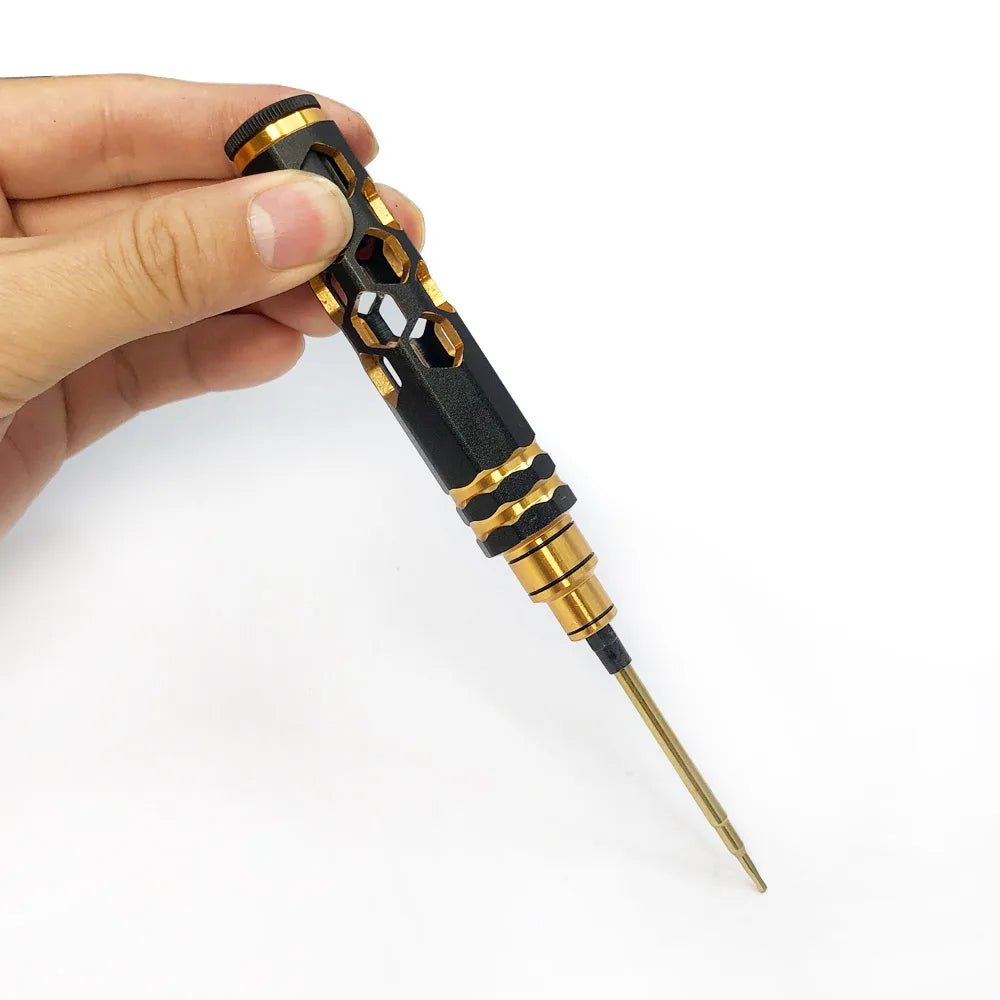 Hex Screwdriver Set for RC Hobbies - 1.5mm, 2.0mm, 2.5mm, 3.0mm Hexagon Tools for FPV Racing Drones, Helicopters, Cars, and Boats