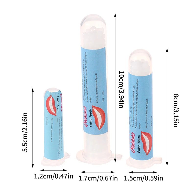 Temporary Tooth Repair Kit: 10g-30g False Teeth Solid Glue for Repairing Teeth and Gaps - Denture Adhesive with Teeth Whitening, Beauty Tool