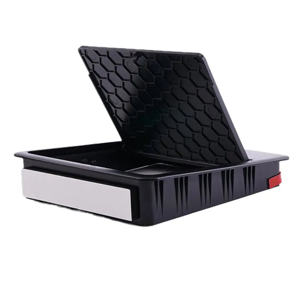 Tesla Model 3 Model Y 2022-2023 Armrest Holder Box: Center Console Organizer - Hidden Storage Accessory