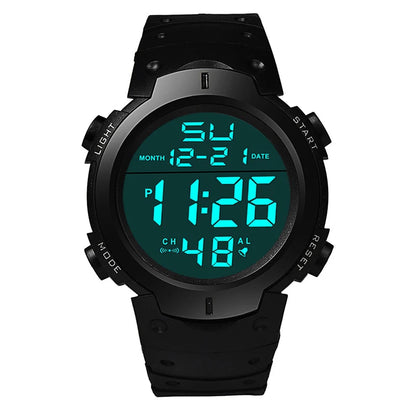 Men's Sport LED Watch – Top Brand Digital Clock, Multi-Functional Rubber Fitness & Athlete Timekeeping Electronic Watch