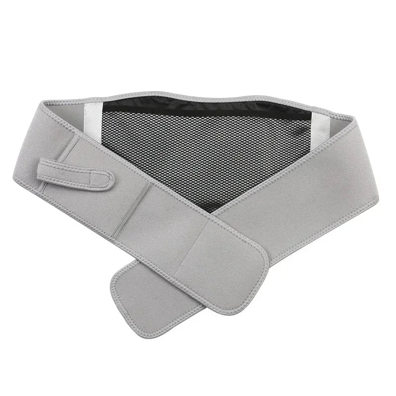 USB Electric Heating Lumbar Support Belt - Hot Waist Back Pad Massager for Pain Relief Therapy