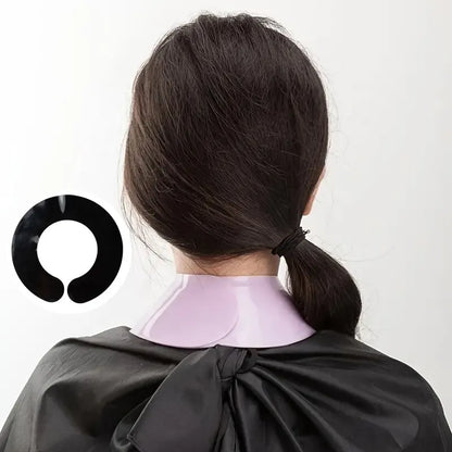 Professional Silicone Hair Cutting Cape Seals - Soft Rubber Neck Protector for Hair Dyeing - Stylist and Barber Hair Cutting Collar