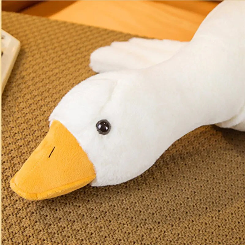 50/130CM Hot Goose Plush Stuffed Soft Duck Sleeping Pillow - Sofa Cushion for Kids, Girlfriend, Birthday Gift