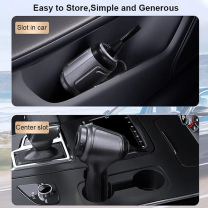 Wireless Portable Car Vacuum Cleaner - 95,000PA Strong Suction, Handheld Mini Cleaner, High Power Blower for Car and Home