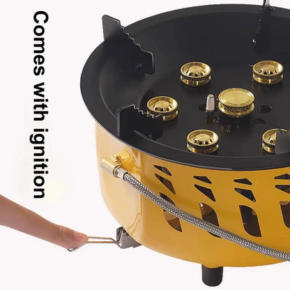 20000W Portable Camping Gas Burner | Strong Fire Power, Cassette Stove with Carrying Bag for Outdoor Activities