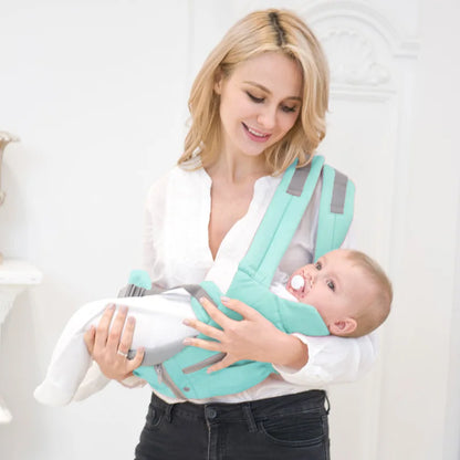 Ergonomic Baby Carrier: Infant Kid Hipseat Sling Front Facing Kangaroo Baby Wrap - Suitable for 0-36 Months, Ideal for Baby Travel