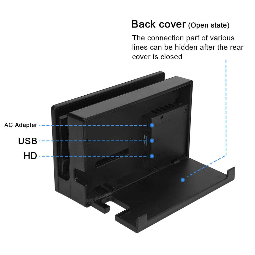 NEW Nintendo Switch Charging Dock, HDMI-Compatible TV Dock Charger Station Stand for NS Switch, Charging Base