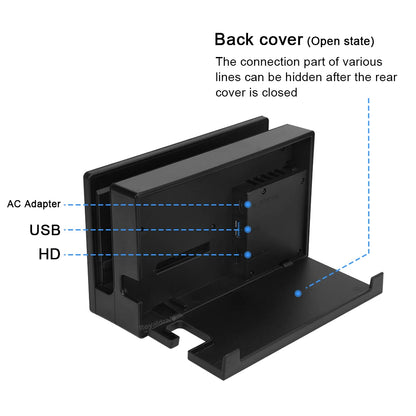 NEW Nintendo Switch Charging Dock, HDMI-Compatible TV Dock Charger Station Stand for NS Switch, Charging Base