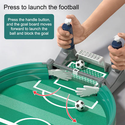 Family Party Soccer Table Football Board Game - Interactive Desktop Soccer Toy for Kids - Outdoor Portable Sports Gift