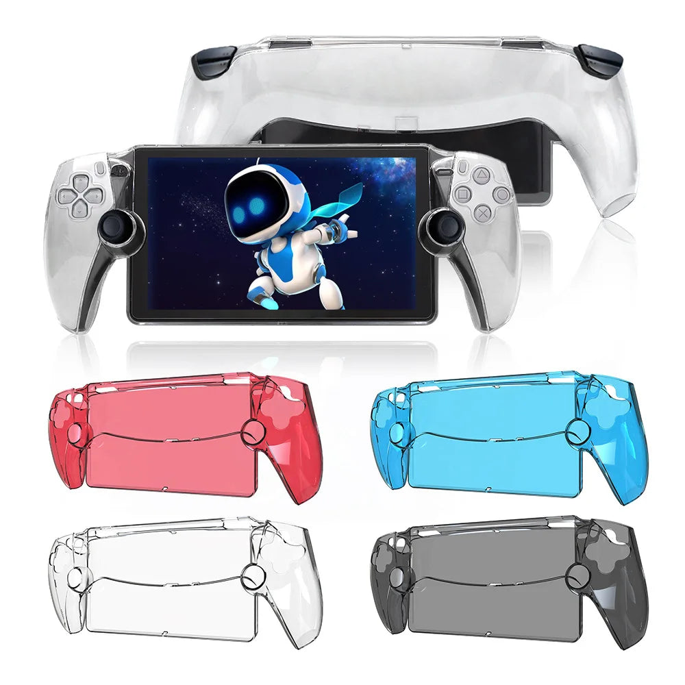 Transparent Protection Cover for Sony PlayStation Portal - Shockproof Anti-Scratch Case for PS Portal Console