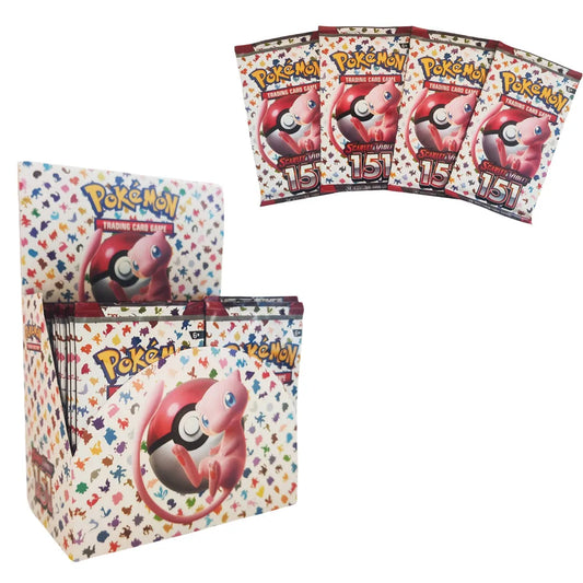 324/360 Pcs Pokemon Card Set – SCARLET and VIOLET 151, Obsidian Flames, PALDEAN FATES, Ultra Prism English Booster Cards for Battle and Collection