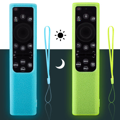 Samsung TV Remote Silicone Case: Litchi Texture Protective Cover for BN59-01357A, BN59-01363L, BN59-01364A, TM-1990C Solar Remote Control