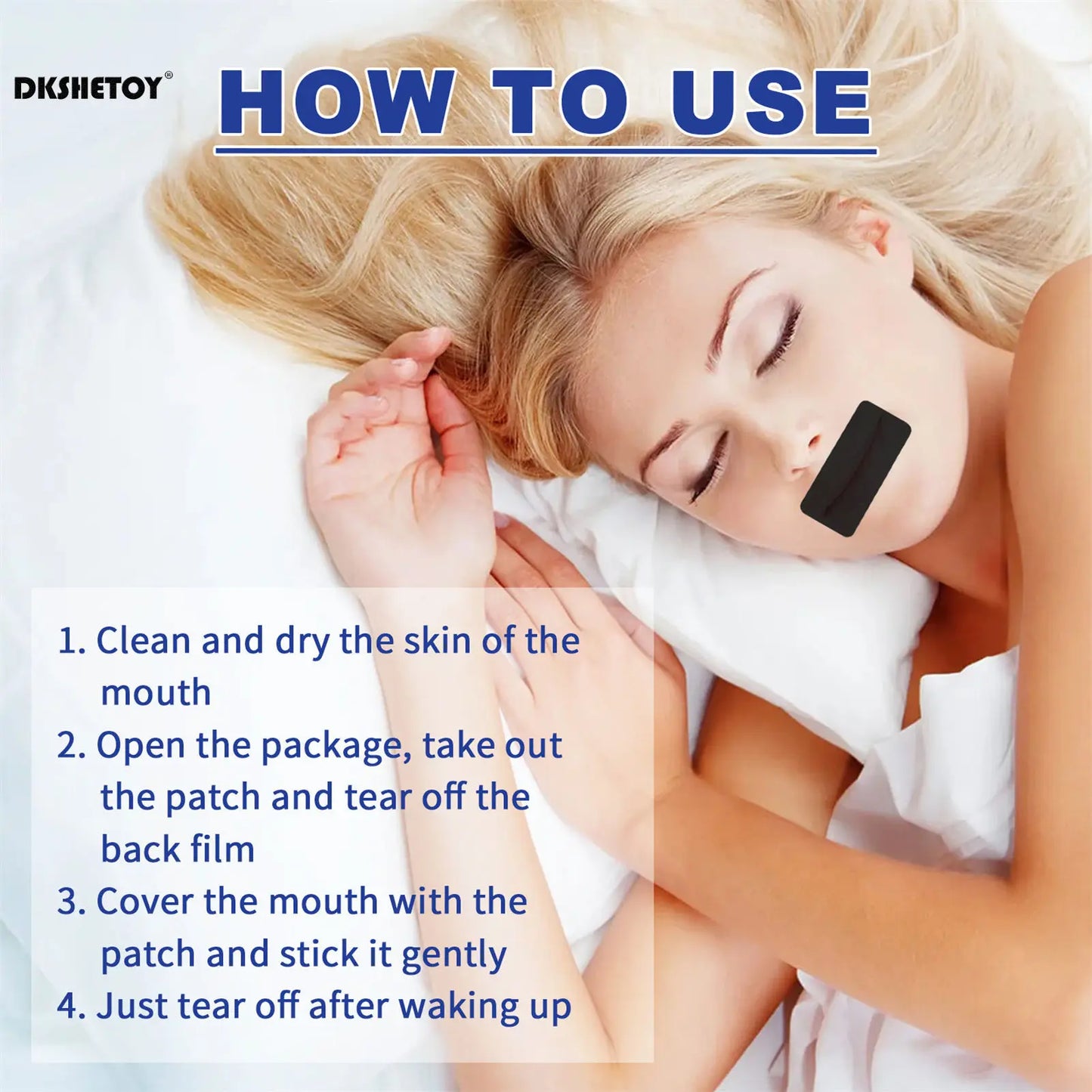 30pcs Anti-Snoring Mouth Tape: Nighttime Sleeping Aid for Improved Breathing - Reduce Dry Mouth and Promote Nose Breathing, Health Care Solution