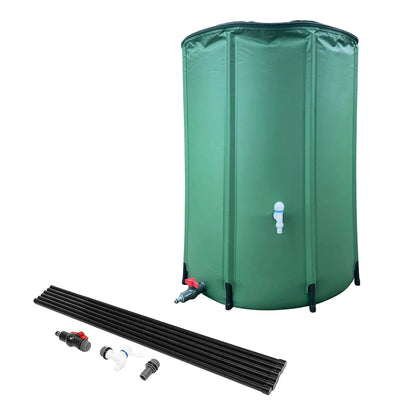 100-250L Rain Water Recovery Storage Tank | Collapsible Rain Barrel for Garden Irrigation | Rainwater Collection Container