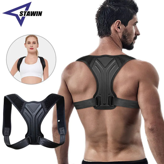 Adjustable Back Shoulder Posture Corrector - Clavicle Spine Support for Reshaping Body, Home, Office, Sport Upper Back Neck Brace