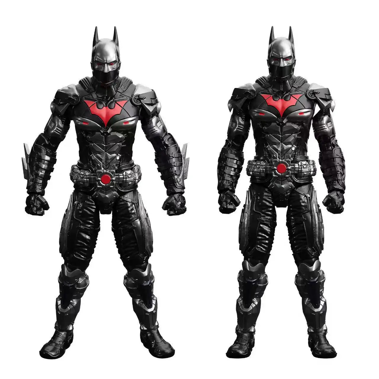 DC Originals Justice League Figure – Batman: Arkham Knight, Deathstroke, Red Hood Anime Figures Collection Models, Toys, Gift