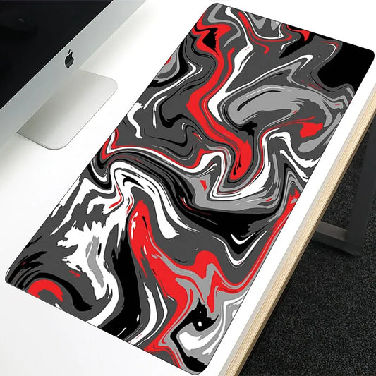 XXL Strata Liquid 900x400 Mouse Pad: Large Anime Keyboard Mouse Mat - Perfect for Gamers, Computer Laptop Keyboards, and Desk Decoration