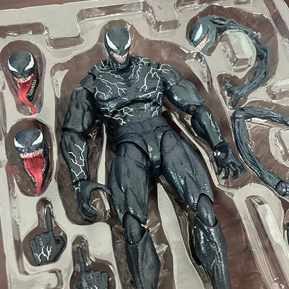 Venom 2: Let There Be Carnage Action Figure - Joint Movable Model Toy, Collectible Doll, Ideal New Year Present for Children