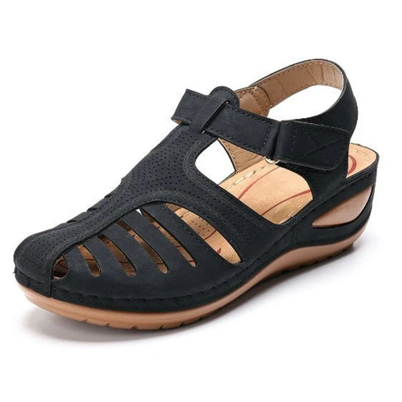 New Premium Orthopedic Bunion Corrector Women's Sandals - Casual Soft Sole Beach Wedge Shoes