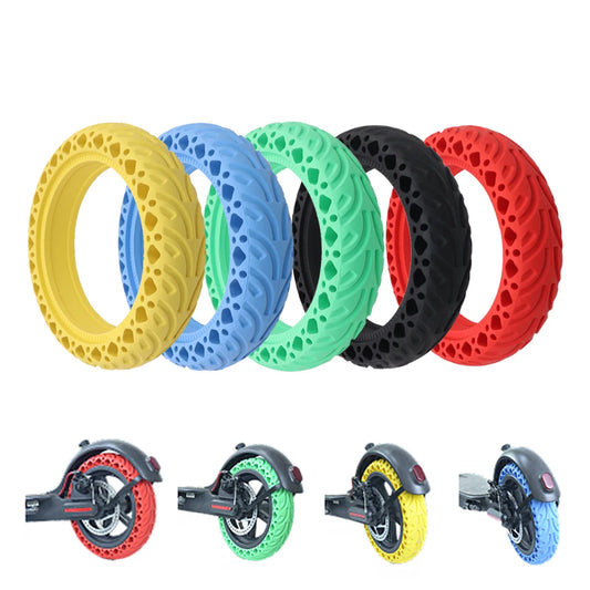 8.5 Inch Electric Scooter Honeycomb Shock Absorber Damping Tire - Durable Rubber Solid Tire for Xiaomi Mijia M365 Pro