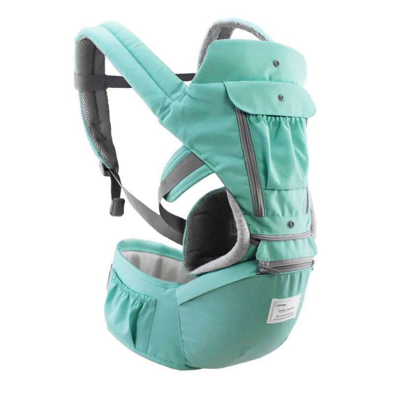 Ergonomic Baby Carrier: Infant Kid Hipseat Sling Front Facing Kangaroo Baby Wrap - Suitable for 0-36 Months, Ideal for Baby Travel