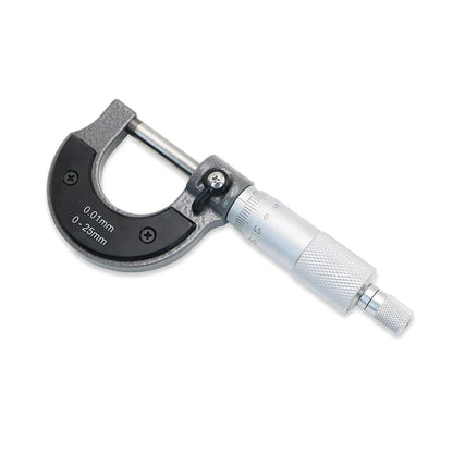 Precise Gauge Micrometer 0-25mm - 0.01mm Accuracy Outside Metric Caliper Measurement Tool