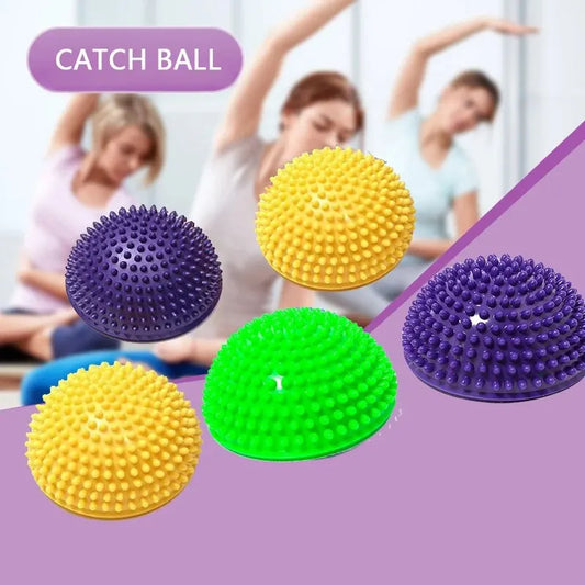 Mini Wave Speed Ball - Half Circle Balance Trainer for Kids, Sensory Stimulation Durian Ball Toy