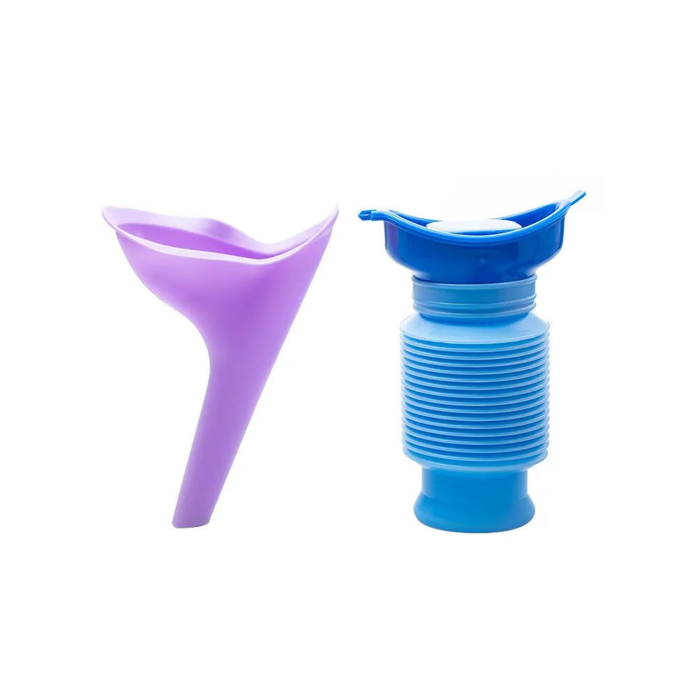 Women's Stand Up Pee Funnel: Portable Urination Device for Outdoor Camping & Travel - Female Urine Toilet Solution