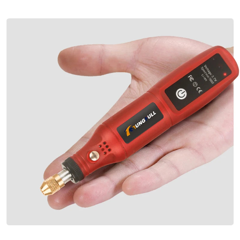 USB Cordless Mini Drill Rotary Tool | Woodworking Engraving Pen Dremel Tools | Wireless Electric Drill For Jewelry Metal Glass