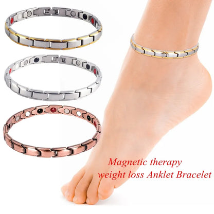 Magnetic Therapy Women Ankle Weight: Energy Slimming Ankle Bangle for Arthritis Pain Relief, Fat Burning, and Slimming Product