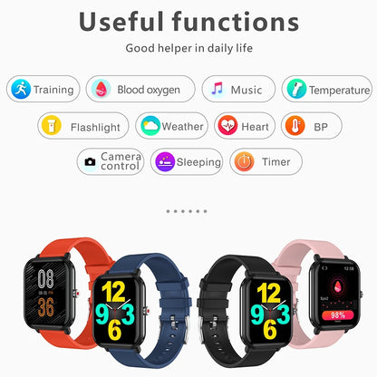 2023 New Smart Watch for Xiaomi – Blood Oxygen Monitoring, Fitness Tracker, Body Temperature Monitor, for Men & Women