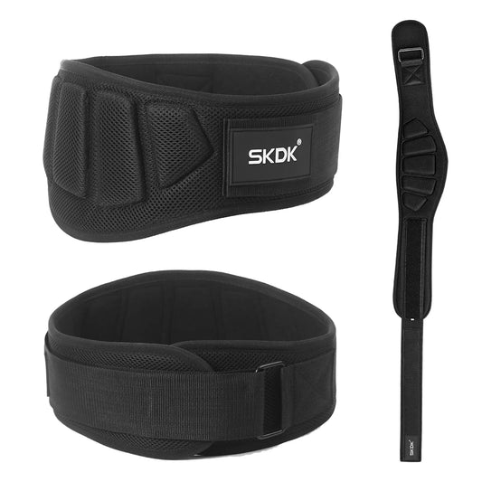 SKDK Weightlifting Belt: Men's Back Support for Fitness Training - Waist Protection for Orthopedic and Spine Support