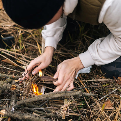 Camp Fire Charcoal Starter Sticks | Fire Charcoal Starters for Fireplace, Grill, BBQ | Wood Stove & Charcoal Chimney Accessories