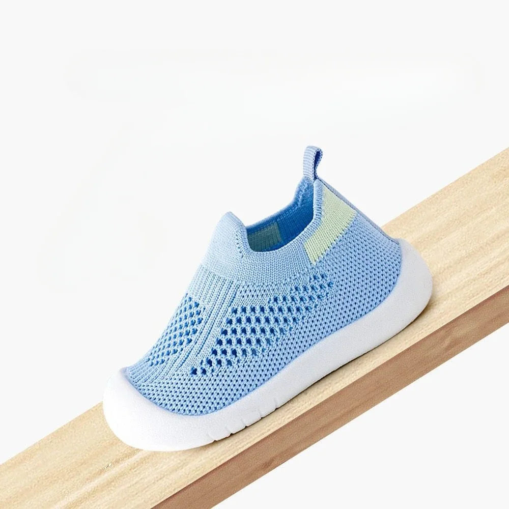 2024 Summer Baby Shoes – Soft Sole Non-Slip Mesh, Breathable and Comfortable for Boys and Girls, All-Match Toddler Footwear