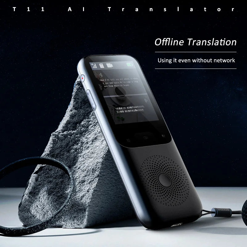 2023 T11 Portable Audio Translator – Smart Voice and Photo Translator, 138 Languages, Offline Real-Time AI Translation